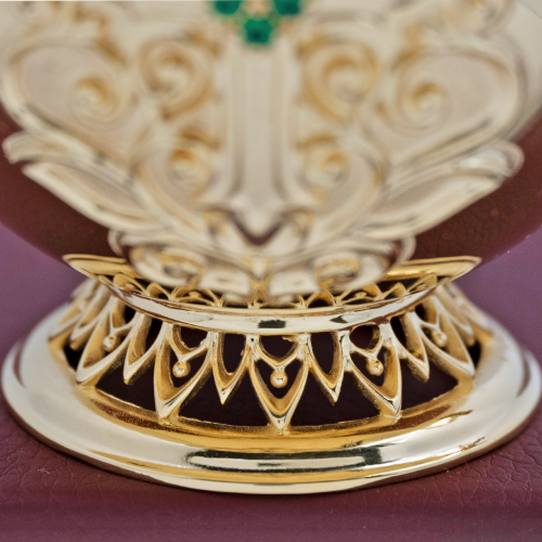 2.7.0684лп Ладанница латунная в позолоте фото 4 2.7.0684лп Ладанница латунная в позолоте фото 4