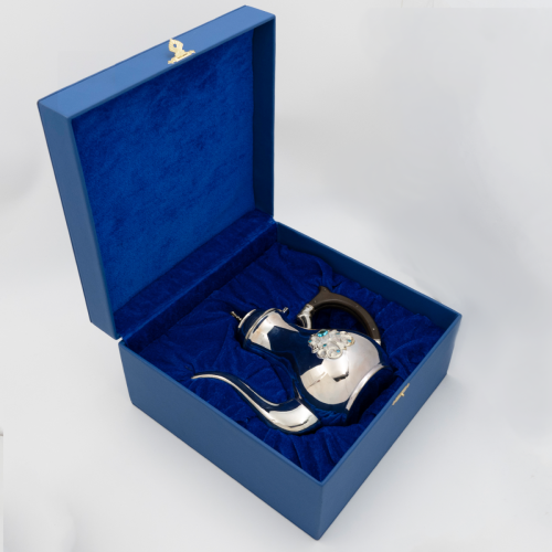 2.7.0829л-5 Чайник для теплоты латунный с ручкой фото 2