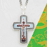 2.10.0551лр-2/1лр Крест в серебрении