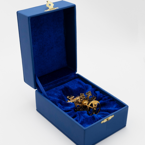 2.7.1420лп Крест на митру латунный в позолоте фото 2 2.7.1420лп Крест на митру латунный в позолоте фото 2