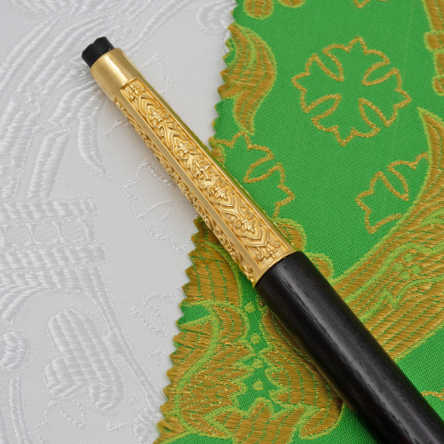 2.7.0918лп Посох латунный в позолоте фото 6 2.7.0918лп Посох латунный в позолоте фото 6