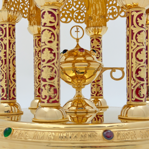 2.7.2994лпэ фото 14 2.7.2994лпэ Дарохранительница латунная в позолоте купить фото 14