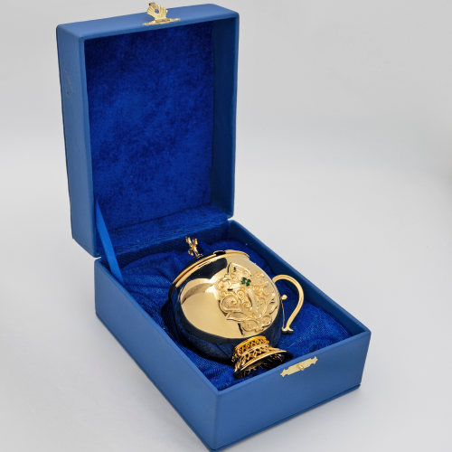 2.7.0684лп Ладанница латунная в позолоте фото 6 2.7.0684лп Ладанница латунная в позолоте фото 6