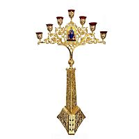 5.7.1912лм-2 Семисвечник (Юв. сплав)