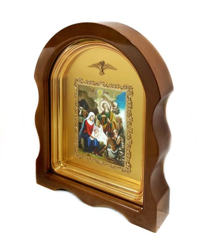 2.14.0204лпм-94 Икона настенная - Рождество Христово фото 2