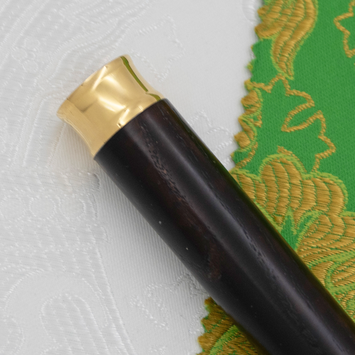 2.7.2932лпч Посох латунный с акрилом в позолоте фото 3